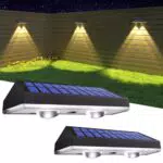 HAMLITE Solarleuchten für den Außenbereich – Wasserdicht mit 3 Farbmodi