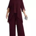 Hanna Nikole Festliche Damenmode Hosenanzug Elegant für Hochzeitsgäste und Partys
