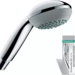 Hansgrohe Wassersparender Duschkopf Crometta 85, Sparduschkopf 6l/min