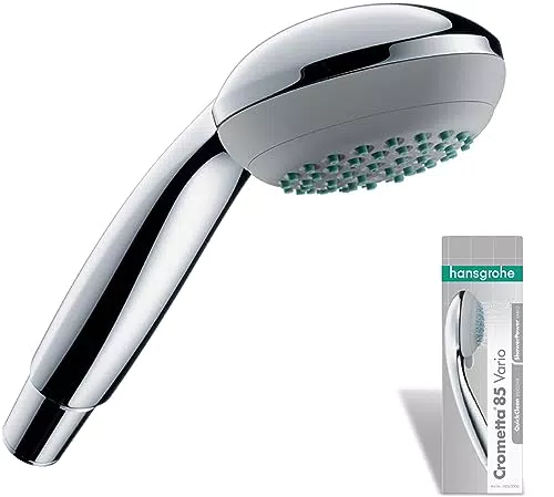 Hansgrohe Wassersparender Duschkopf Crometta 85, Sparduschkopf 6l/min