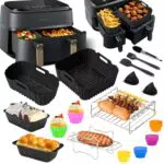 Philips Heißluftfritteuse Zubehör für Dual Basket Airfryer 3000-Serie