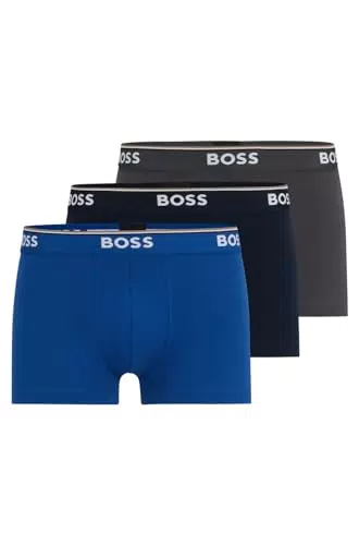 HUGO BOSS Herren Trunk Boxershorts Co/EL