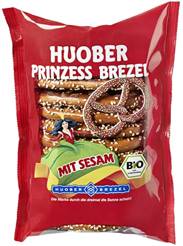 HUOBER Prinzess Brezel Bio mit Sesam