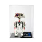 Icuanity Vitrine Display Case für Lego 75335 BD-1, Deko und Geschenkidee für Kinder