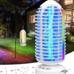 Zwei-in-eins Insektenvernichter für Camping und Garten – Tragbare Mückenlampe