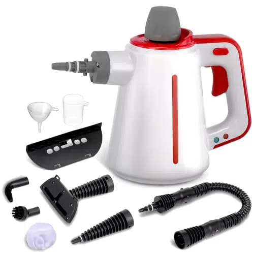 Irishom Dampfreiniger 900W - Effektive Reinigung für Böden, Sofas und Fenster