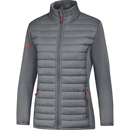 JAKO Damen Sonstige Jacke Hybridjacke Premium, schwarz