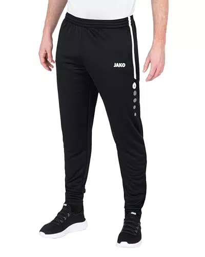 JAKO Kinder Trainingshose Active Hose - Unisex - Schwarz/Weiß