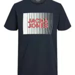 JACK & JONES Herren Rundhals T-Shirt JJECORP Logo - Regular Fit - Größe:L