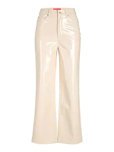 Damen Lederhose von JJXXKENYA Straight Fit - Hochwertige Qualität.