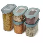 Joseph Joseph Cupboardstore - Platzsparendes Set für luftdichte Lebensmittel Lagerung