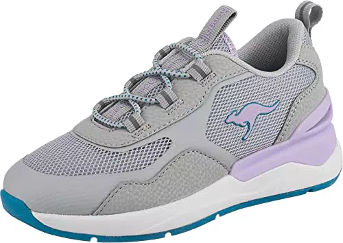 KangaROOS Unisex Kinder Kd-Road Sneaker, Vapor Grey Lavender