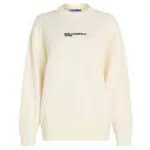 Karl Lagerfeld Damen Relaxed Logo Sweater – Elegant und vielseitig