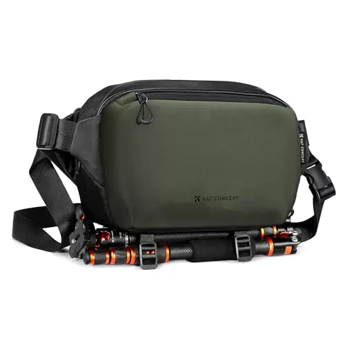 K&F Concept Kamera-Rucksack für Fotografen - Kompatibel mit Canon/Nikon/Sony/DJI Mavic