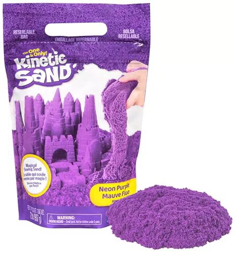 Kinetic Sand Beutel Blau, 907 g - magischer Sand aus Schweden für sauberes