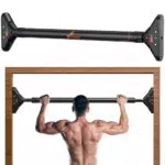 Sportneer Klimmzugstange Türrahmen, ausziehbar 75-94 cm, ohne Schrauben