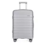 KONO Kabinentrolley Handgepäck Koffer 55x40x20 Leicht Hartschale mit TSA Schloss