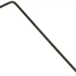 KS Tools Kugelkopf-Winkelstiftschlüssel Innensechskant 2mm, phosphatiert