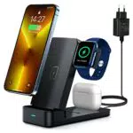 Apple Ladestation 3-in-1 für iWatch, iPhone 14/13/12/11 Pro, AirPods Pro