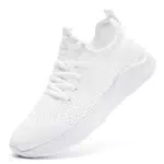 LANGFEUU Damen Sneaker - Atmungsaktive Sportschuhe für Laufen und Freizeit