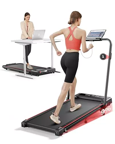 Sportstech Laufband 4 in 1 klappbar mit Neigung, 12 km/h & App Steuerung