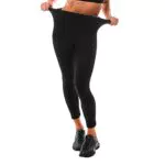 Leafigure Leggings Damen High Waist - Leggins Blickdicht Schwarze für Sport Gym Yoga S-