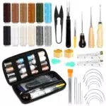 Leder Nähset Hochleistungs-Nähset mit Nähnadeln und Werkzeug für DIY-Handnähen