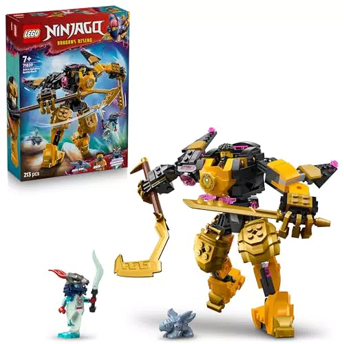 LEGO NINJAGO Arins Spinjitzumech - Spielset mit 2 Minifiguren und Drachenmodell