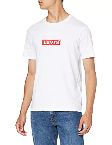 Levi's Herren Graphic Tee T-Shirt Boxtab SS T2