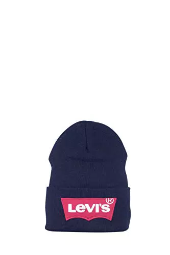 Levi's Herren Oversized Batwing Beanie Strickmütze, Einheitsgröße