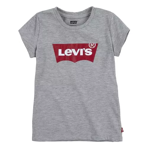 Levi's Kids Batwing T-Shirt für Mädchen - Hellgrau