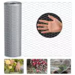 Lienffy Hühnerdraht für Garten und Blumenarrangements – 0,45 m x 6 m Hexagonal Draht
