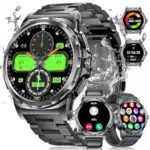 LIGE Militär Smartwatch Herren mit Telefonfunktion und 120+ Sportmodi