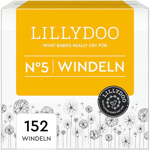LILLYDOO hautfreundliche Babywindeln – sicherer Auslaufschutz für empfindliche Haut