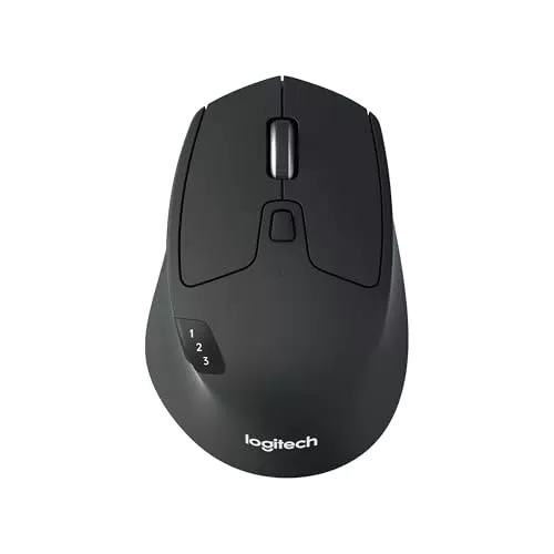 Logitech M720 Triathlon Kabellose Maus - Bluetooth, USB, 6 programmierbare Tasten