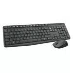Logitech MK235 Kabelloses Tastatur- und Maus-Set für Windows, QWERTY Italienisch