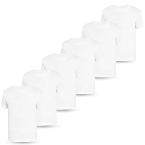 LOREZA Kinder Unterhemd Kurzarm Unisex für Jungen und Mädchen