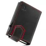 LORZOR® Herren Kartenetui mit RFID Schutz und Magnetverschluss – Slim Wallet