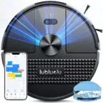Lubluelu Saugroboter SL68 mit Wischfunktion, 4500Pa, Lasernavigation & APP Steuerung