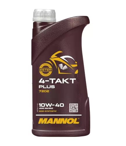 MANNOL 4-Takt Plus 10W-40 Motoröl für verbesserte Leistung und Schutz
