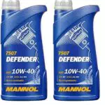 MANNOL Defender 10W-40 Motoröl für besseren Motorschutz und Leistung