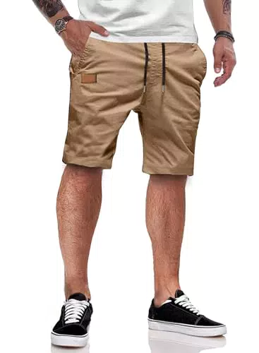 Meilicloth Herren Shorts – Bequeme Chino-Shorts für Outdoor-Aktivitäten