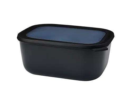 Mepal Cirqula Rectangular Multi Bowl - Luftdichte Vorratsdose für Kühlschrank und Mikrowelle