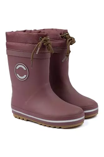 Mikk-line Warm Gefütterte Gummistiefel für Kinder | Wasserdicht und Winddicht