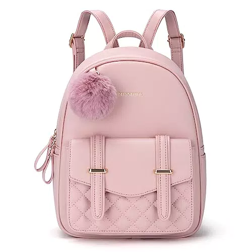 Missnine Mini-Rucksack für Damen aus PU-Leder – süß & vielseitig für Schule und Alltag