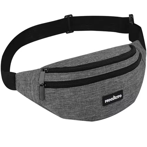 MOCOCITO Bauchtasche Gürteltasche für Damen und Herren – ideal für Outdoor-Aktivitäten