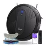 MONSGA Saugroboter 3 in 1 mit Wischfunktion, WiFi, 3000PA, ideal für Tierhaare