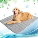 NIBESSER Kühlmatte für Hunde – Selbstkühlende Hundematte für Zuhause & Auto