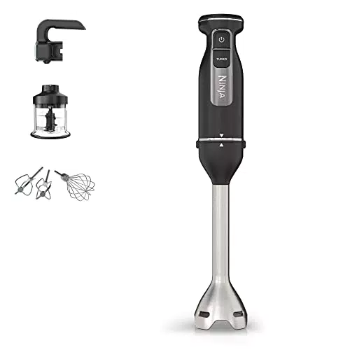 Ninja Foodi 3-in-1 Stabmixer, Handmixer & Zerkleinerer, 850W, CI100EU