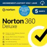 Norton 360 Deluxe 2024 - 2 Jahre Abonnement für PC, Mac, Android, iOS